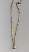 BELLA Tiny Green Bead Choker