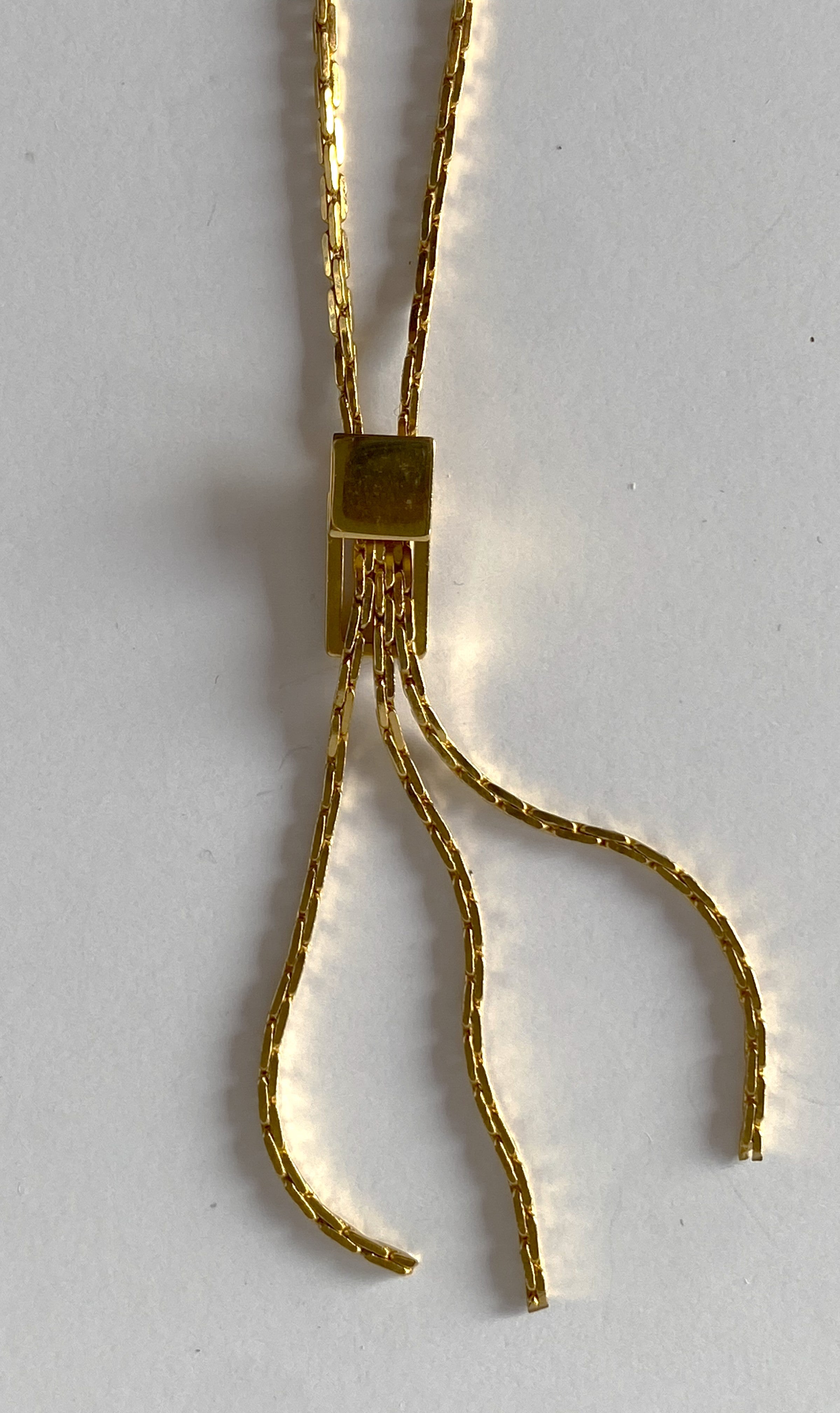 SACHA Adjustable Tassel Drop Necklace