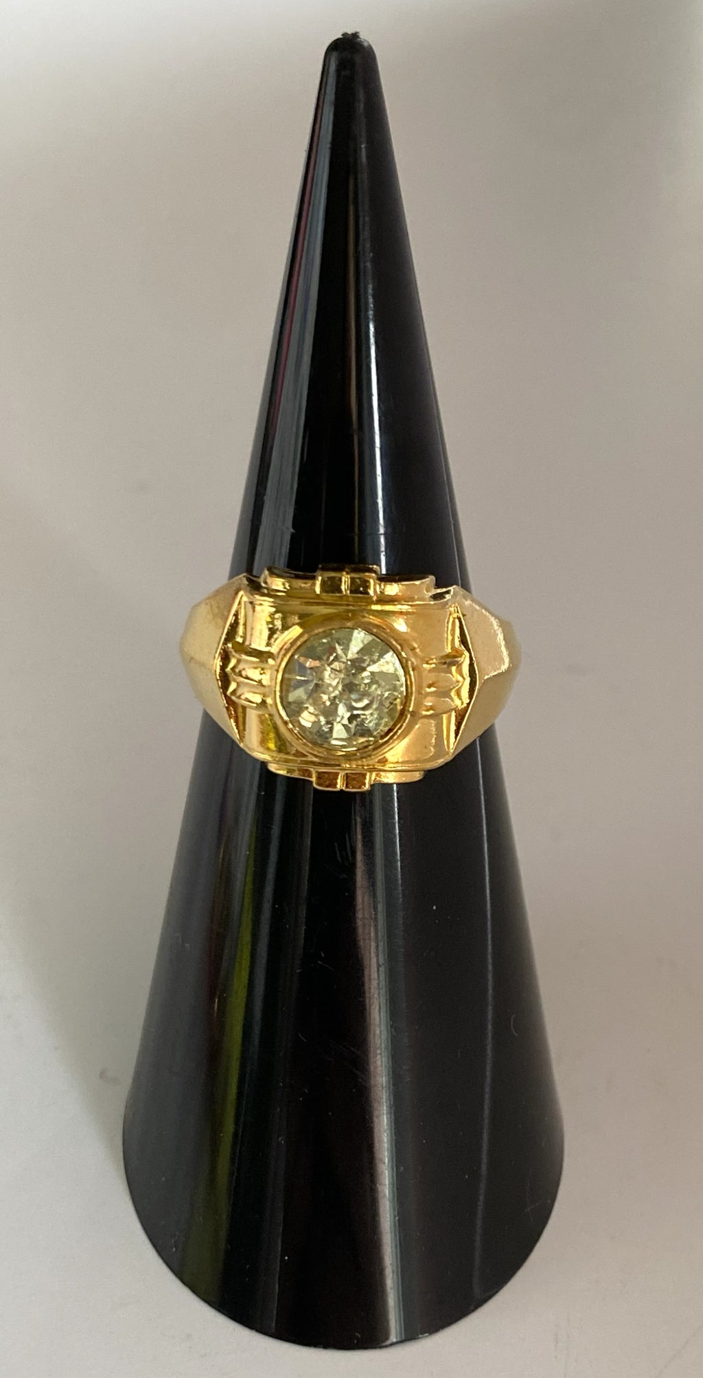 CARINA Yellow Crystal Ring