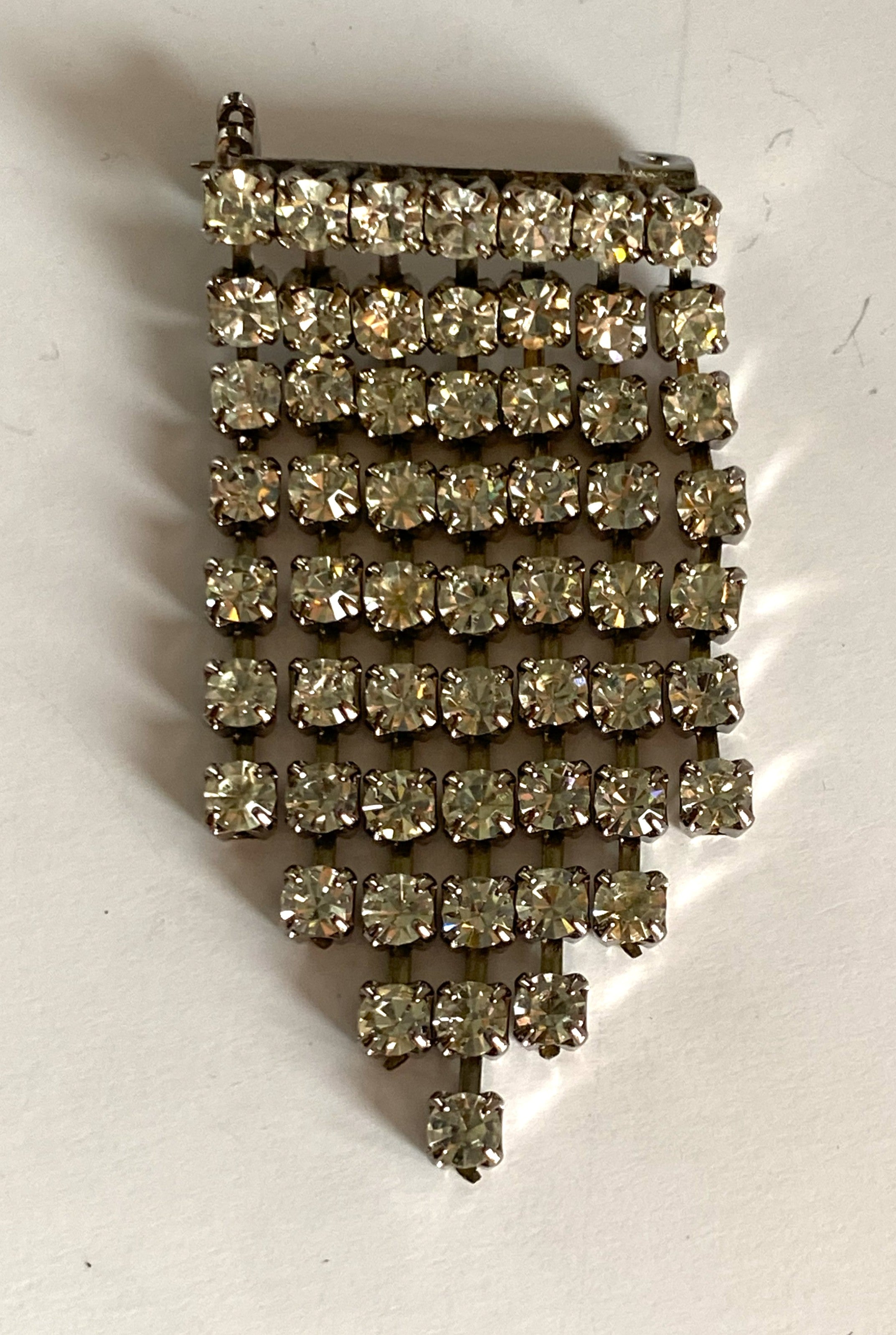 MARLOWE Large Rhinstone Brooch