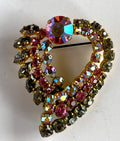 JULIETTE Heart Shaped Brooch