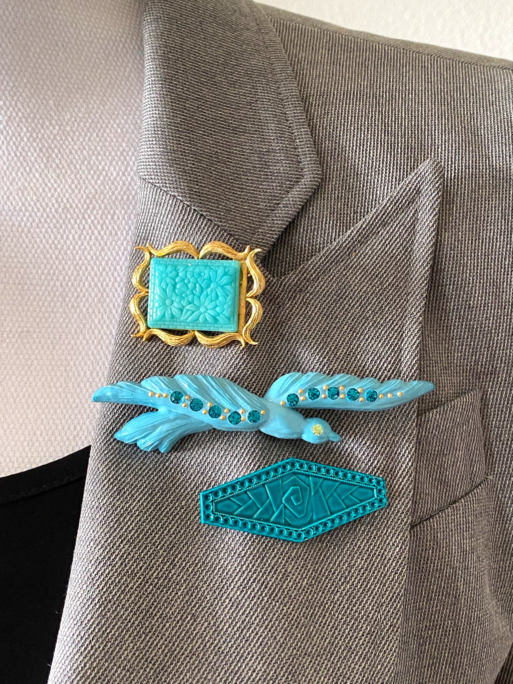 MARA Art Deco Brooch